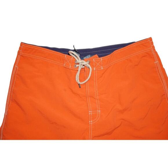 Polo Ralph Lauren Orange Swim Trunks Size XL – Utility Pocket, Drawstring Waist - Picture 3 of 10
